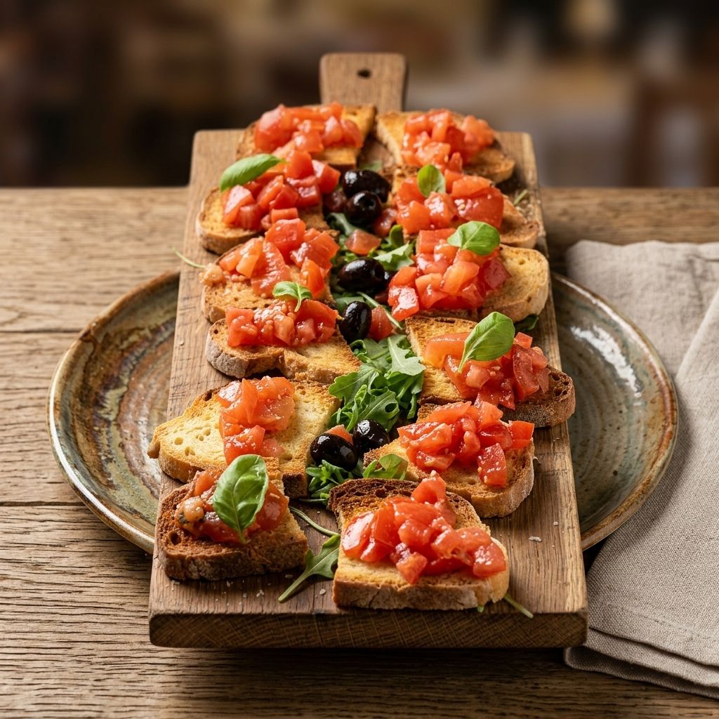 Bruschette Al Pomodoro