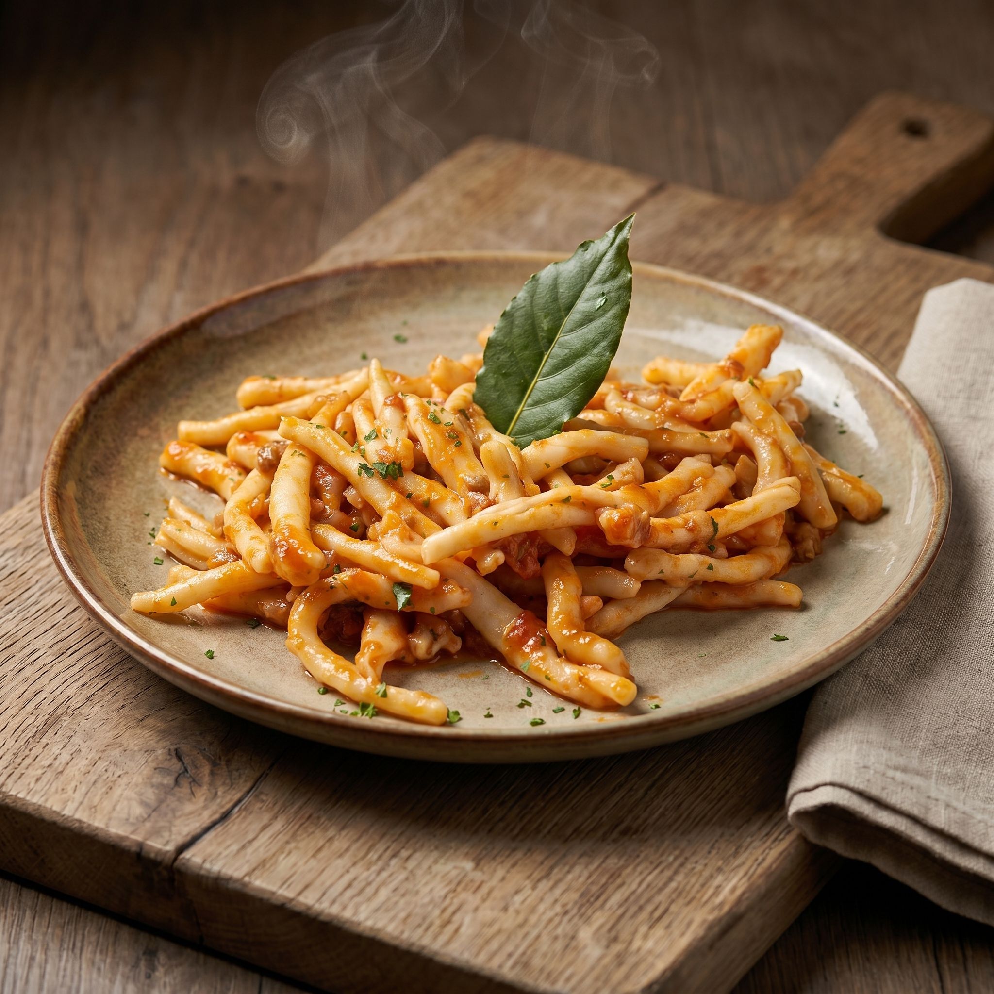 Strozzapreti Scalogno, Guanciale E Stridoli