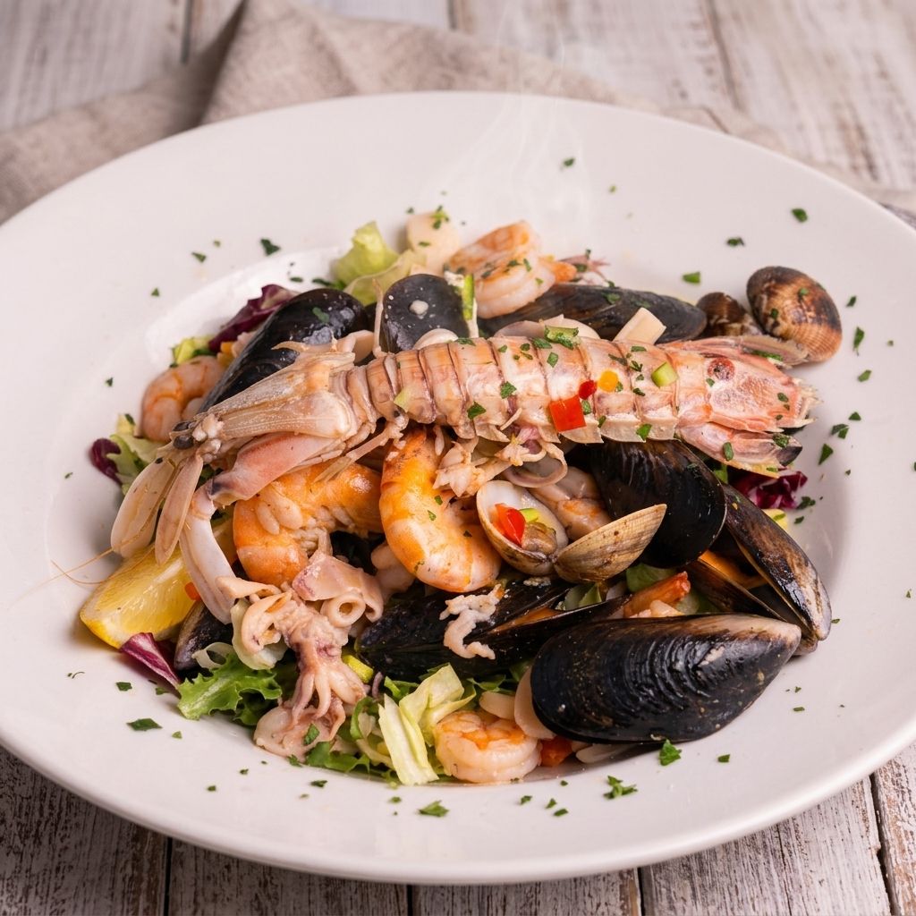 Insalata Di Mare Calda