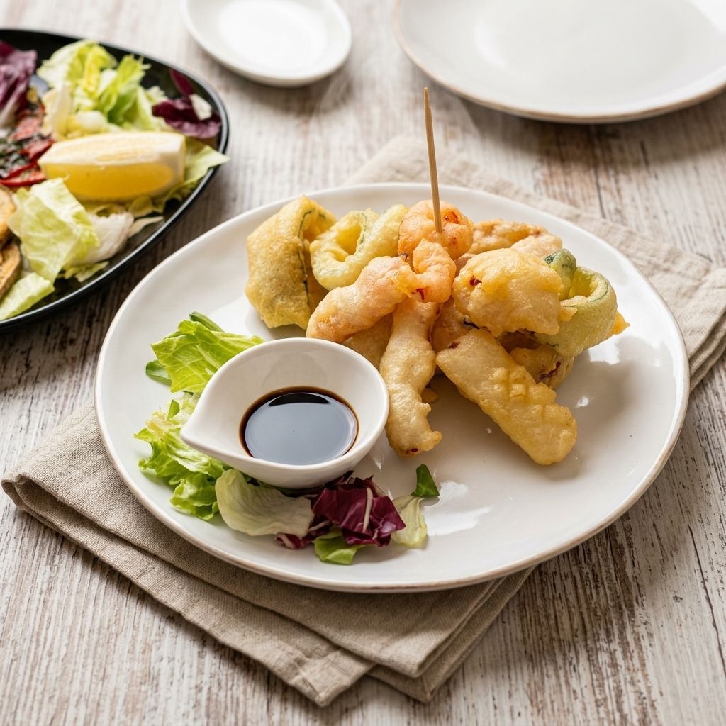 Verdure Fresche In Tempura