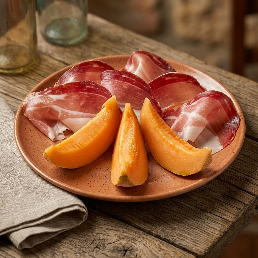 Prosciutto Toscano E Melone
