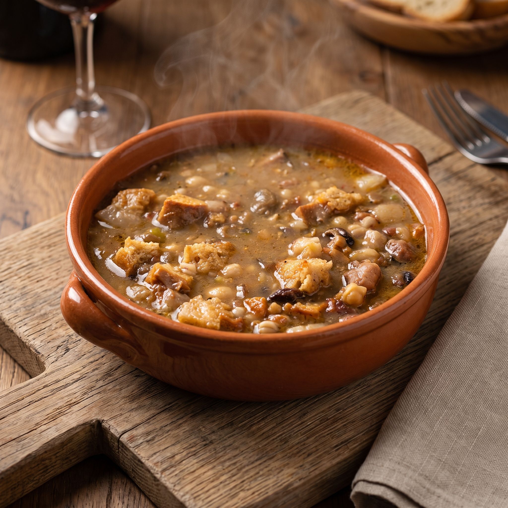 Zuppa Di Funghi Del Minatore