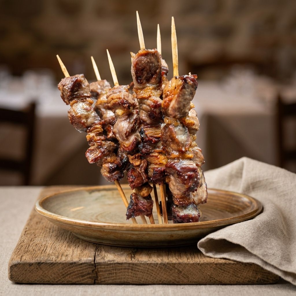 Arrosticini Abruzzesi Fatti A Mano