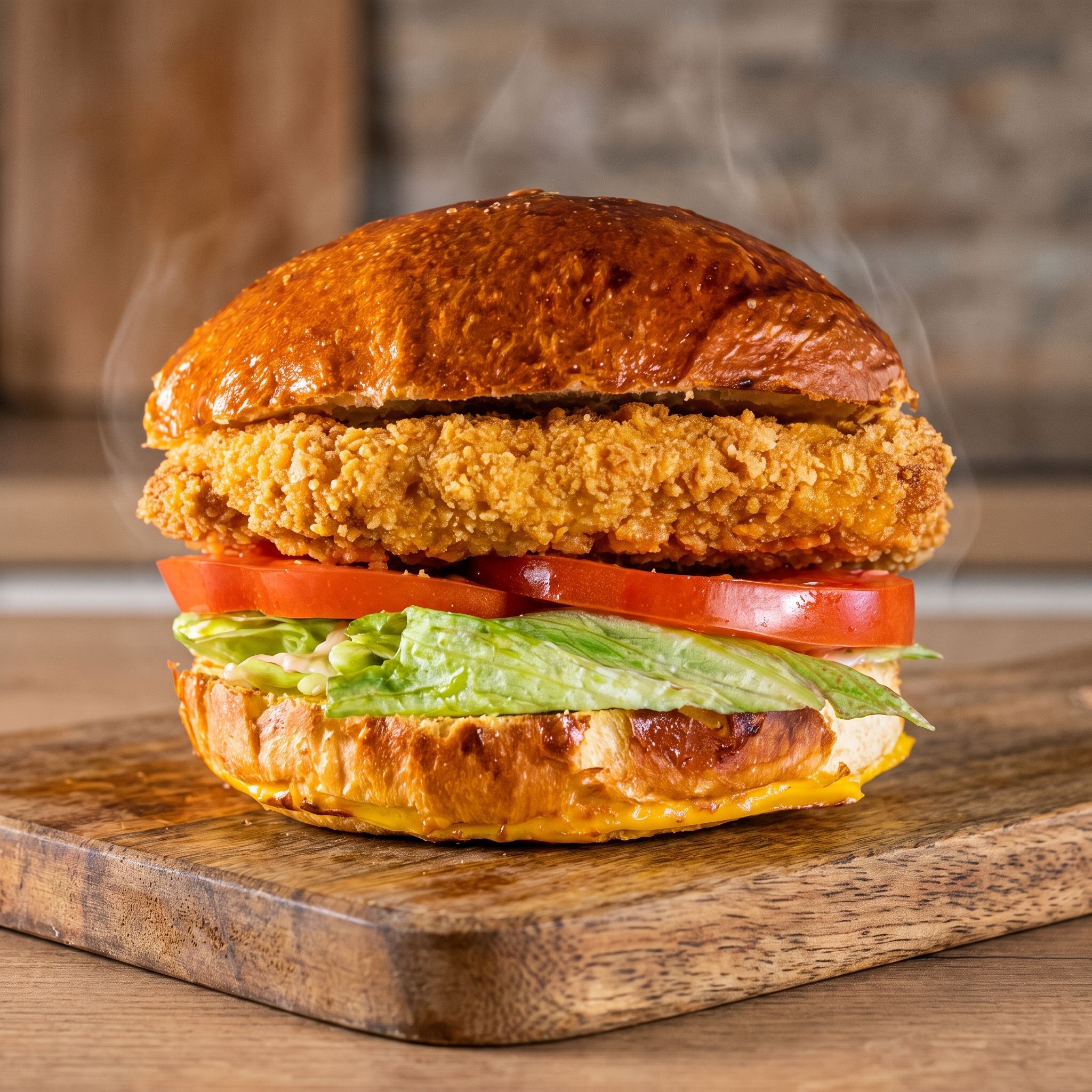 Fried Chicken Burger