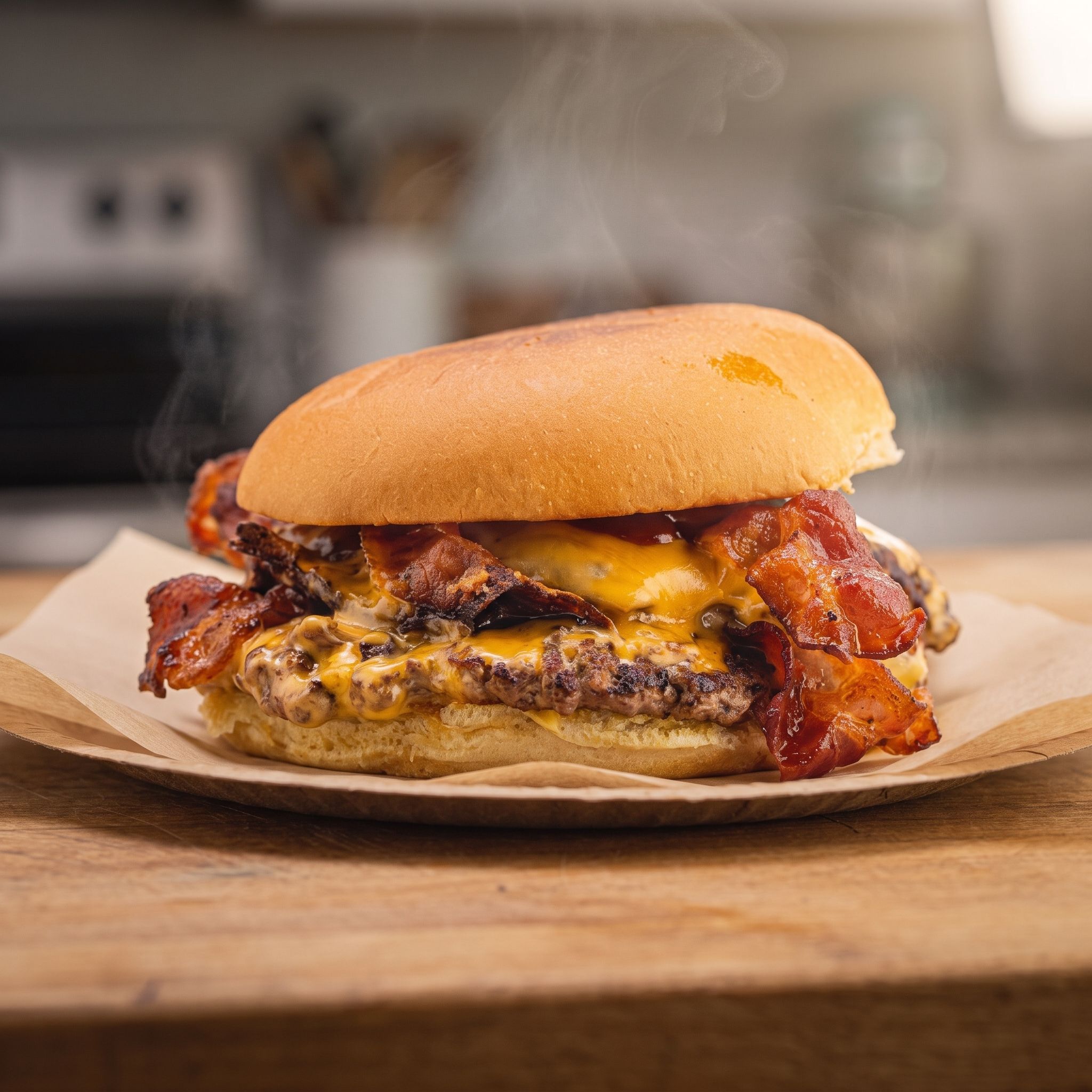 Bacon Cheese Smash