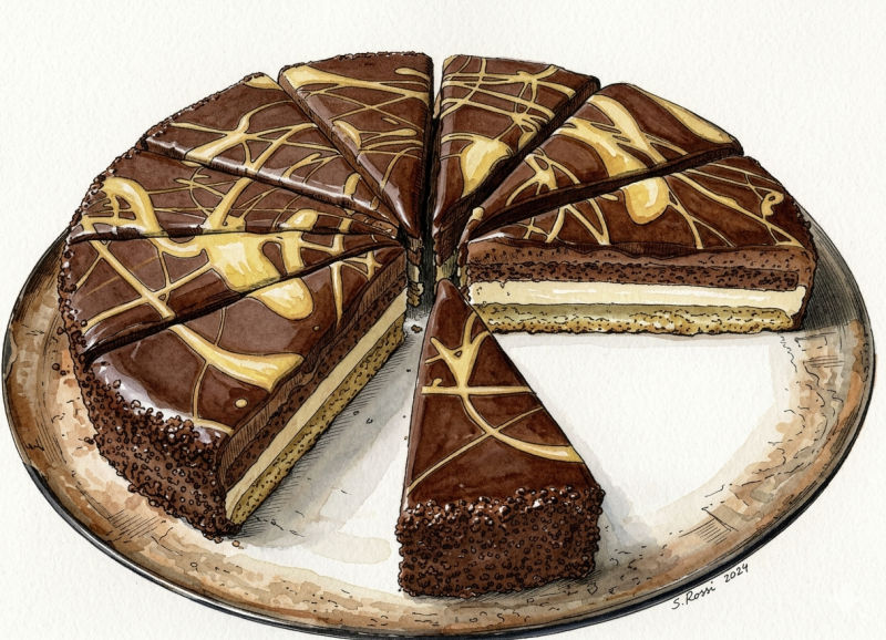Torta Dubai Chocolate