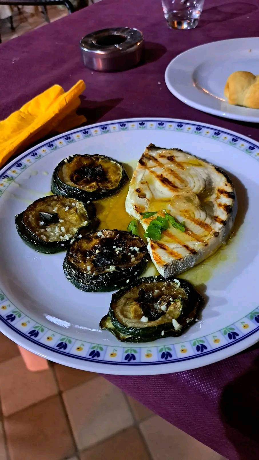 Pesce Spada Con Zucchine