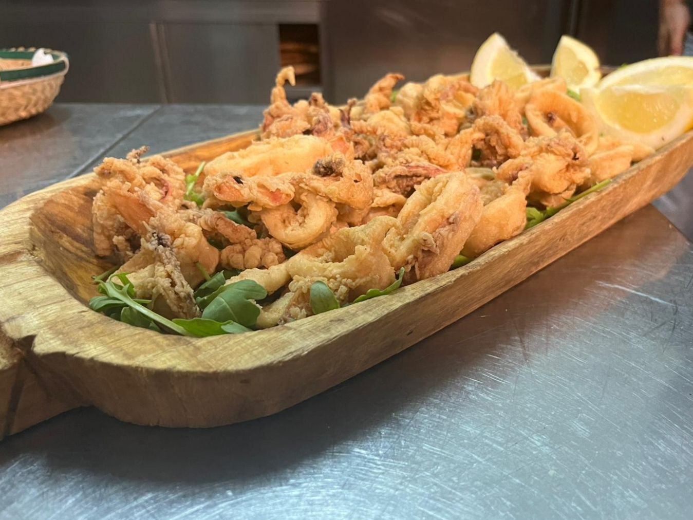 Frittura Gamberi E Calamari