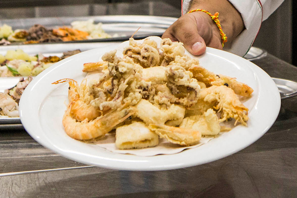 Frittura Calamari E Gamberi