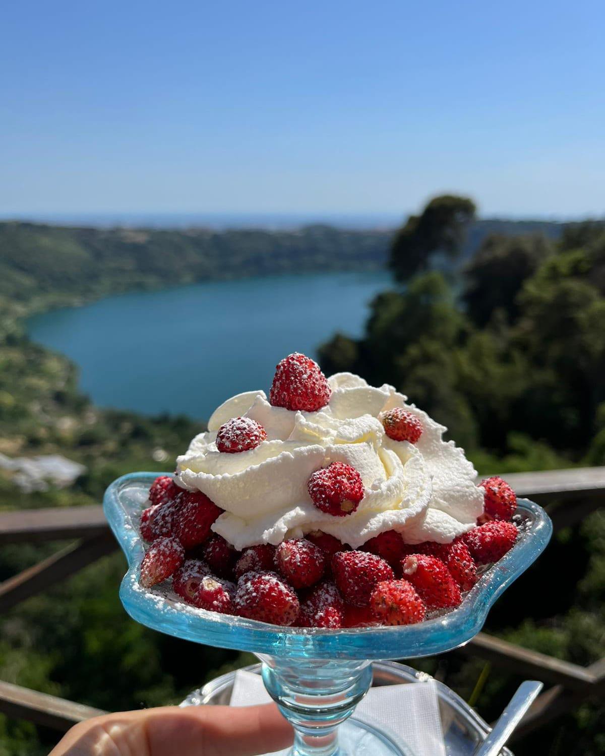 Fragole Con Panna