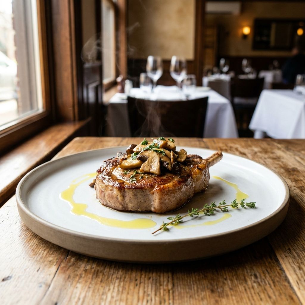 Lombatina Di Vitello Ai Porcini