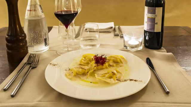 Ravioli Ricotta E Zafferano