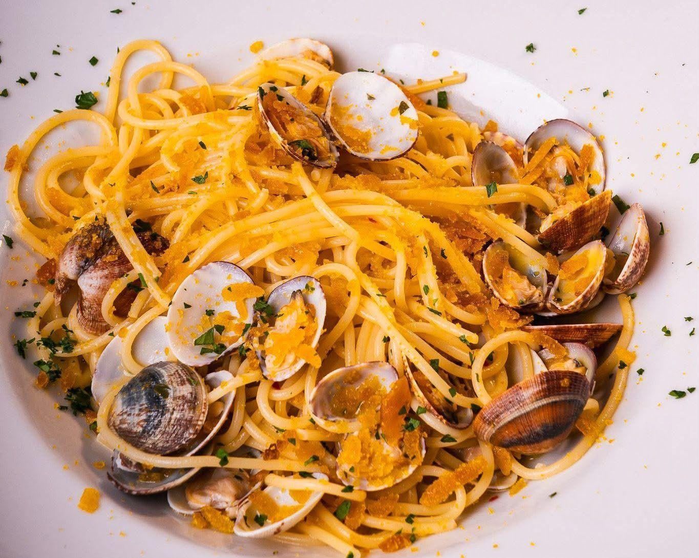 Spaghetti Vongole E Bottarga