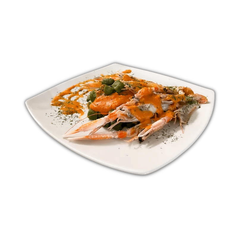 Gnocchi Verdi Artigianali E Scampi