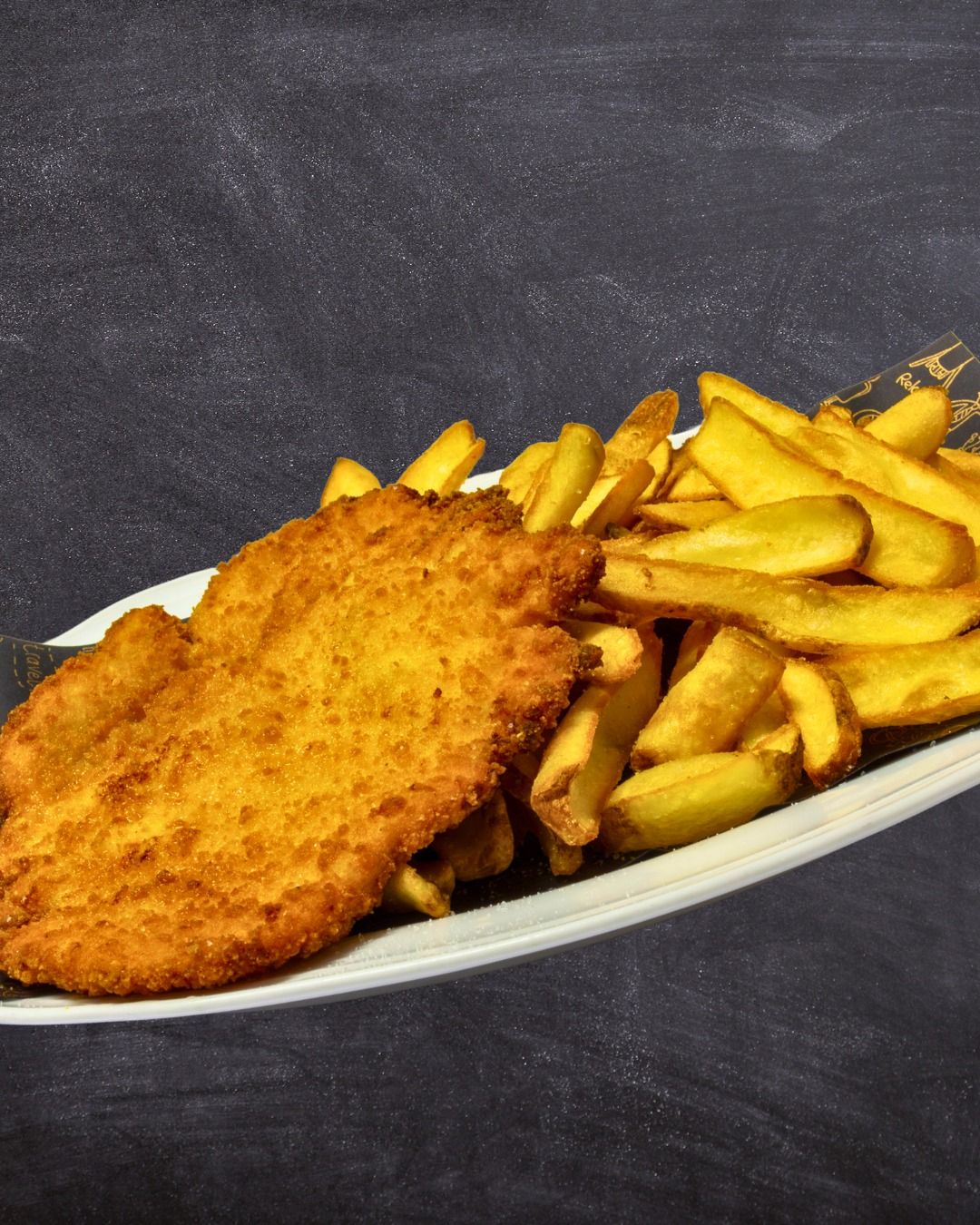 Cotoletta Di Petto Di Pollo 300g Con Patatine Fritte Dippers