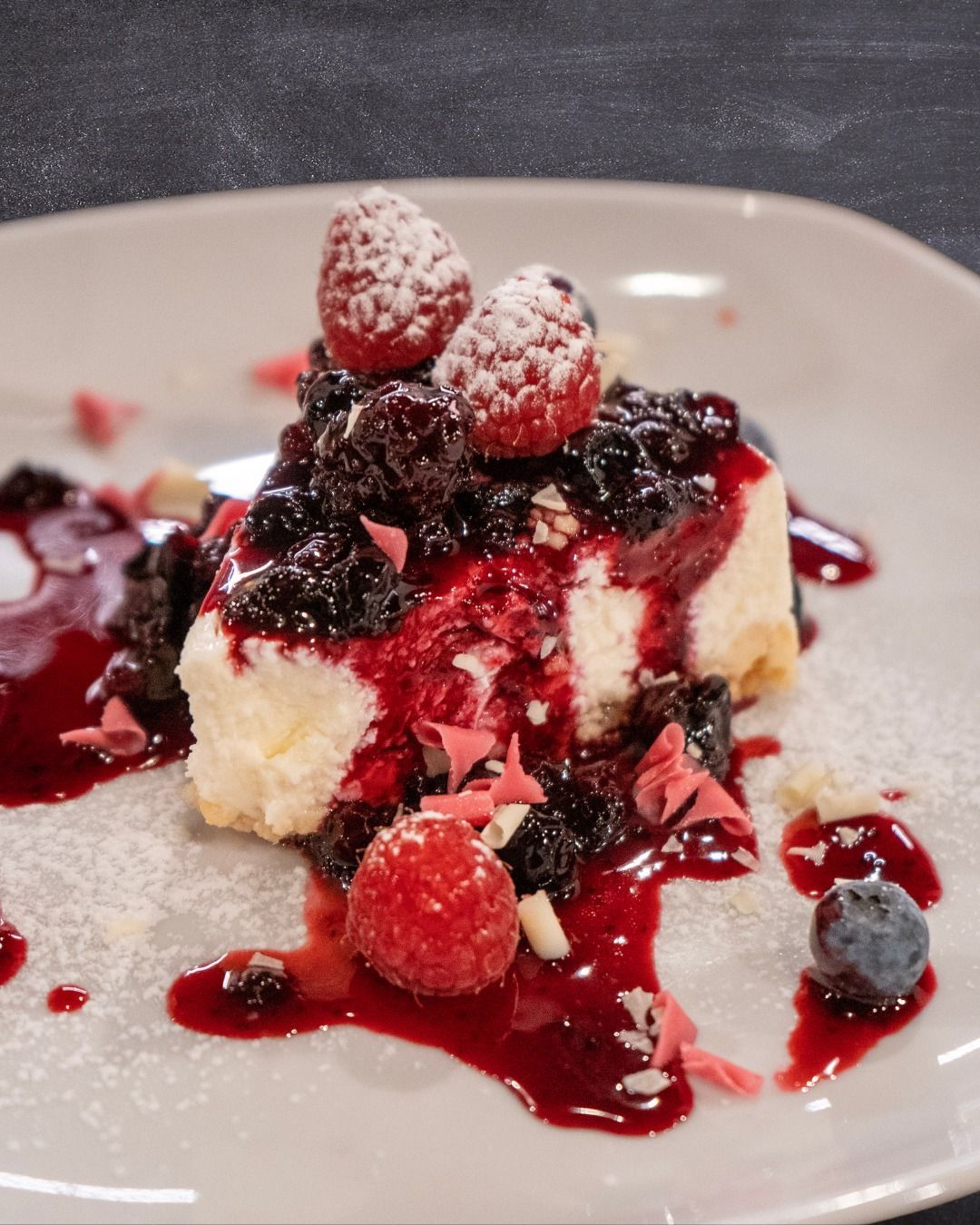 Torta Cheesecake Ai Frutti Di Bosco