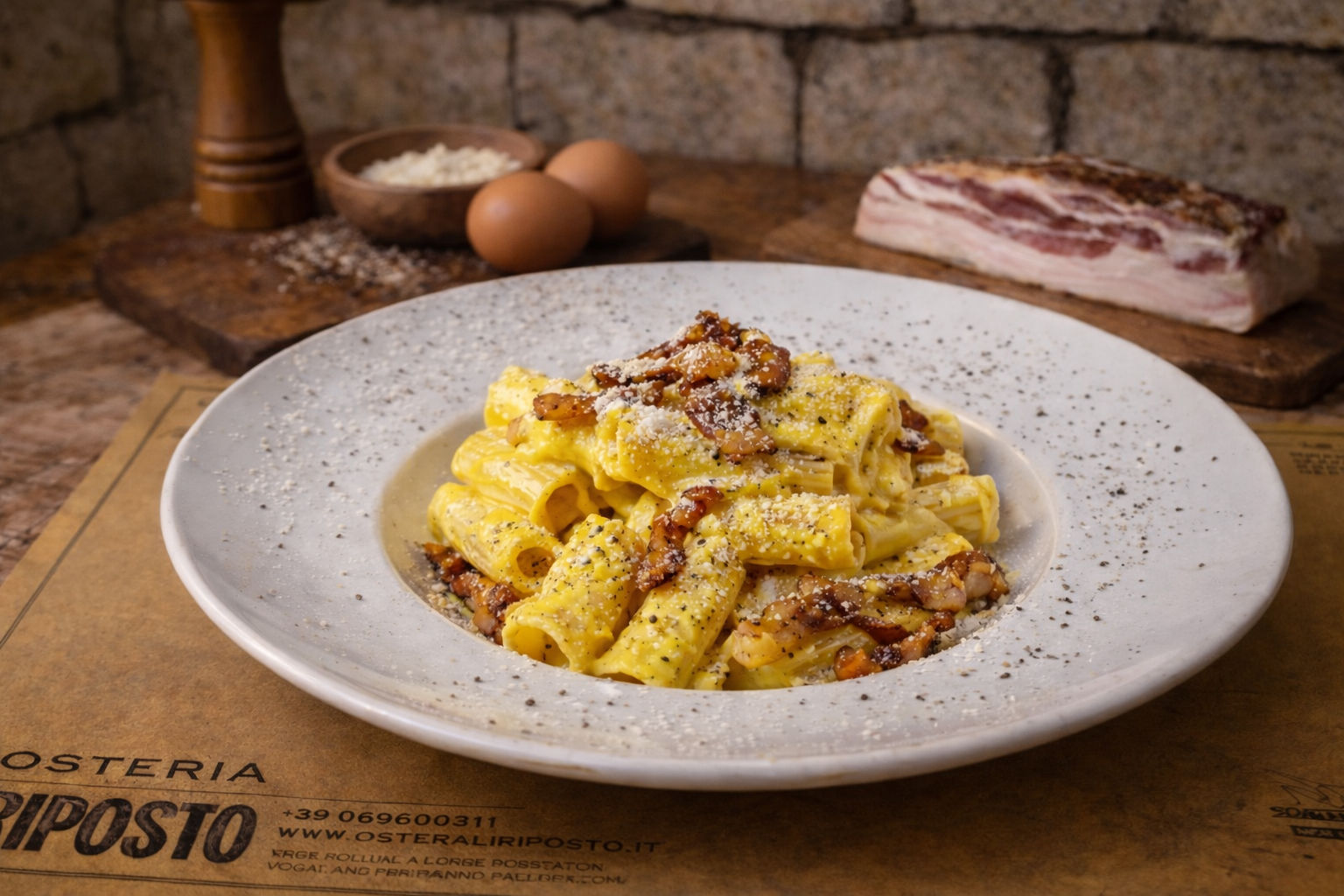 Rigatoni Alla Carbonara
