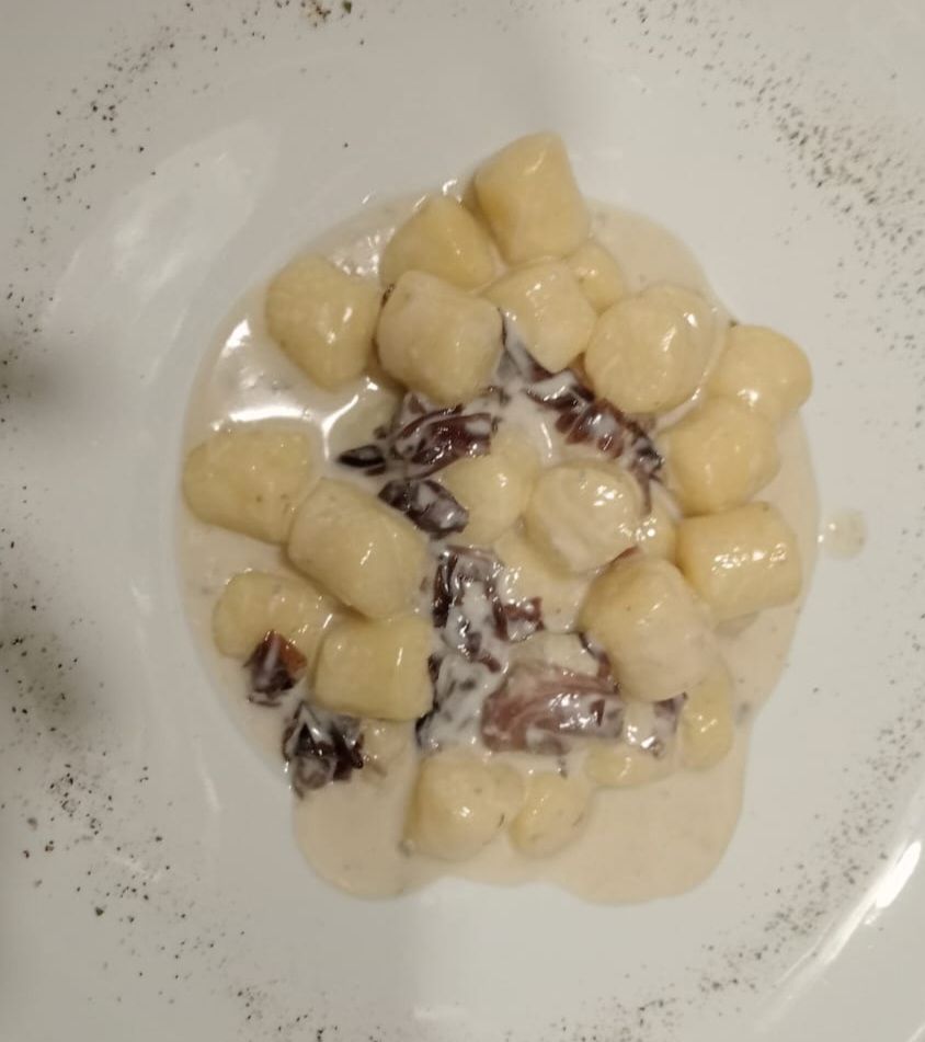 Gnocchi Con Gorgonzola E Radicchio