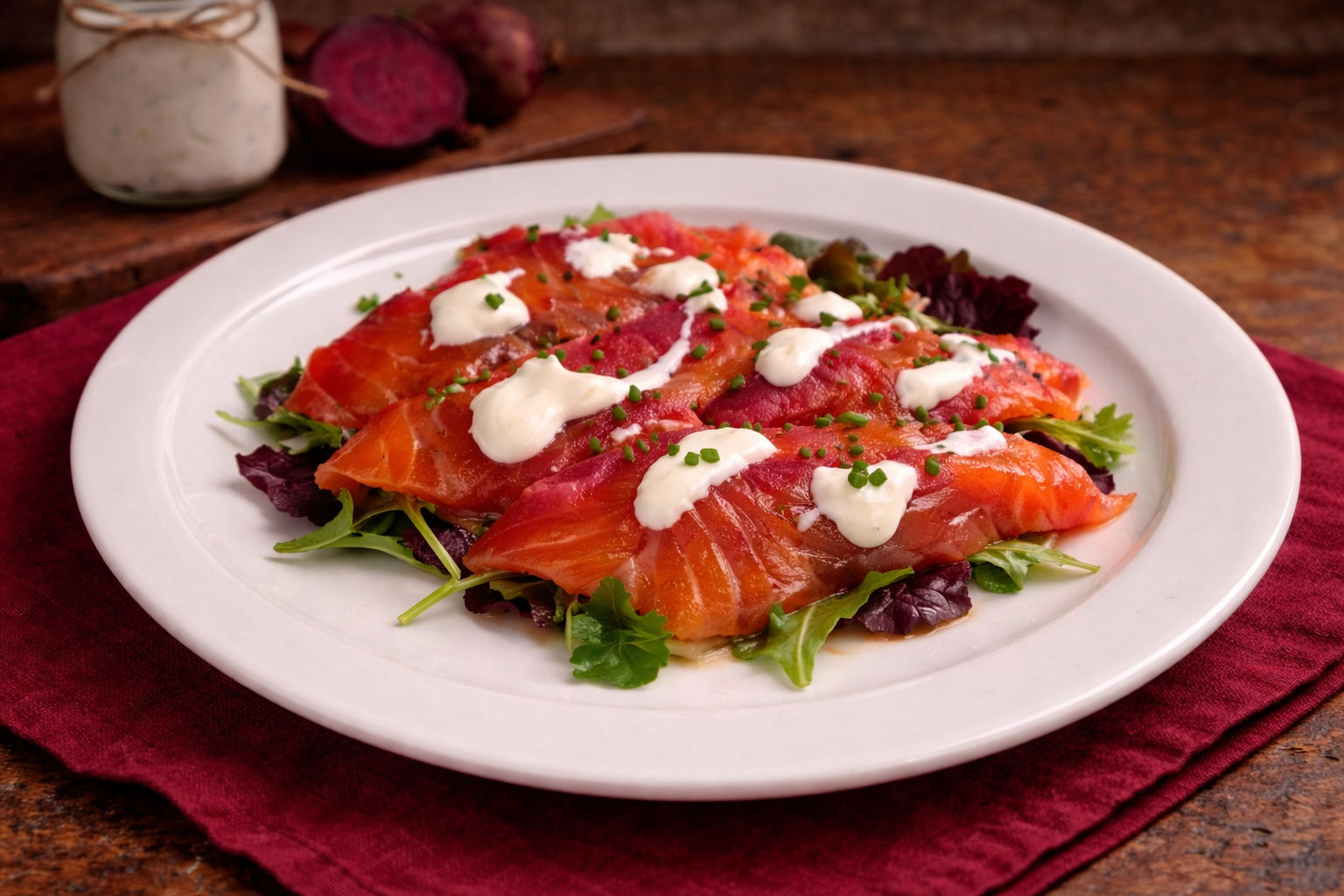Carpaccio Di Salmone