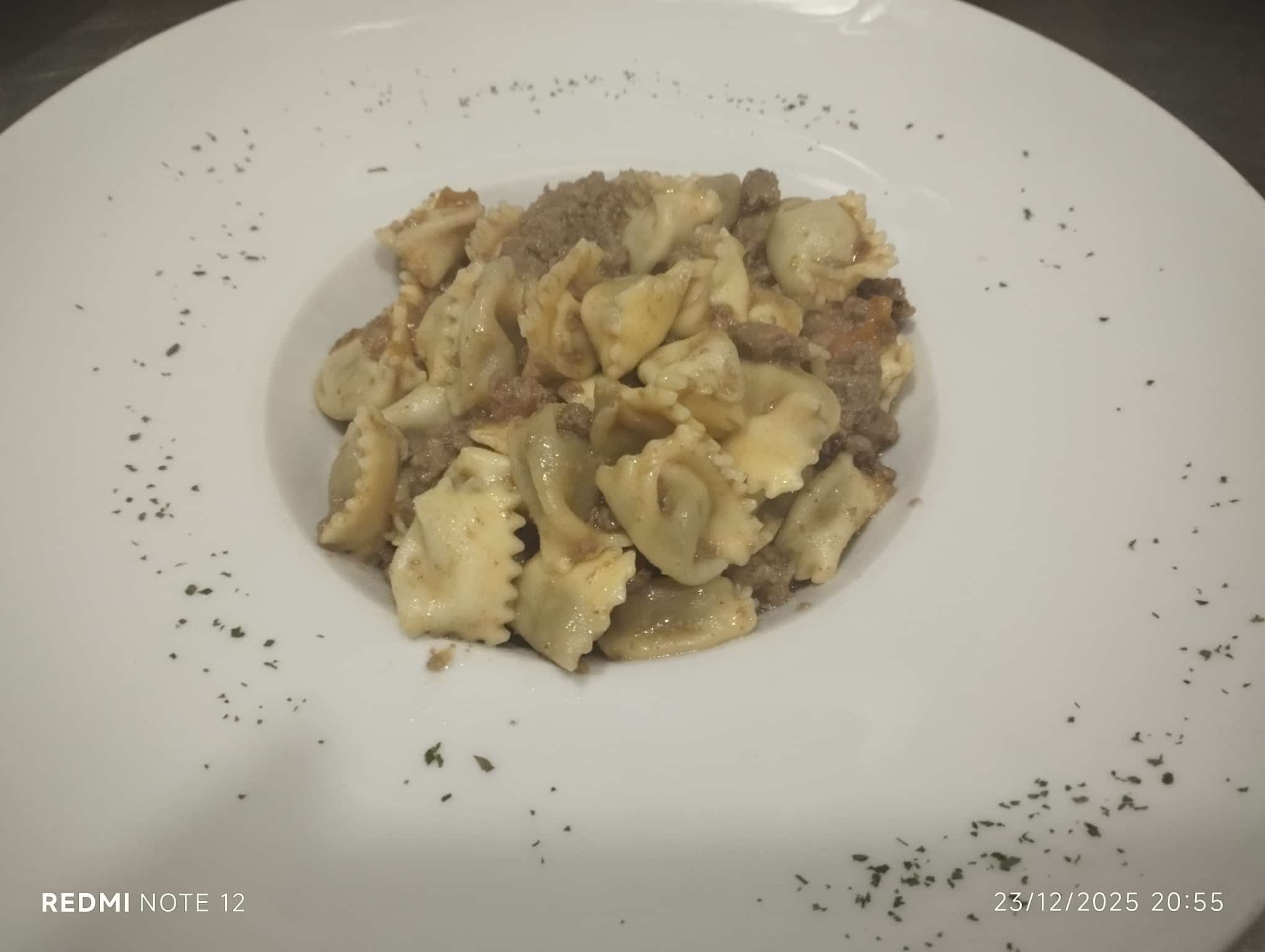 Plin Con Crema Di Tartufo