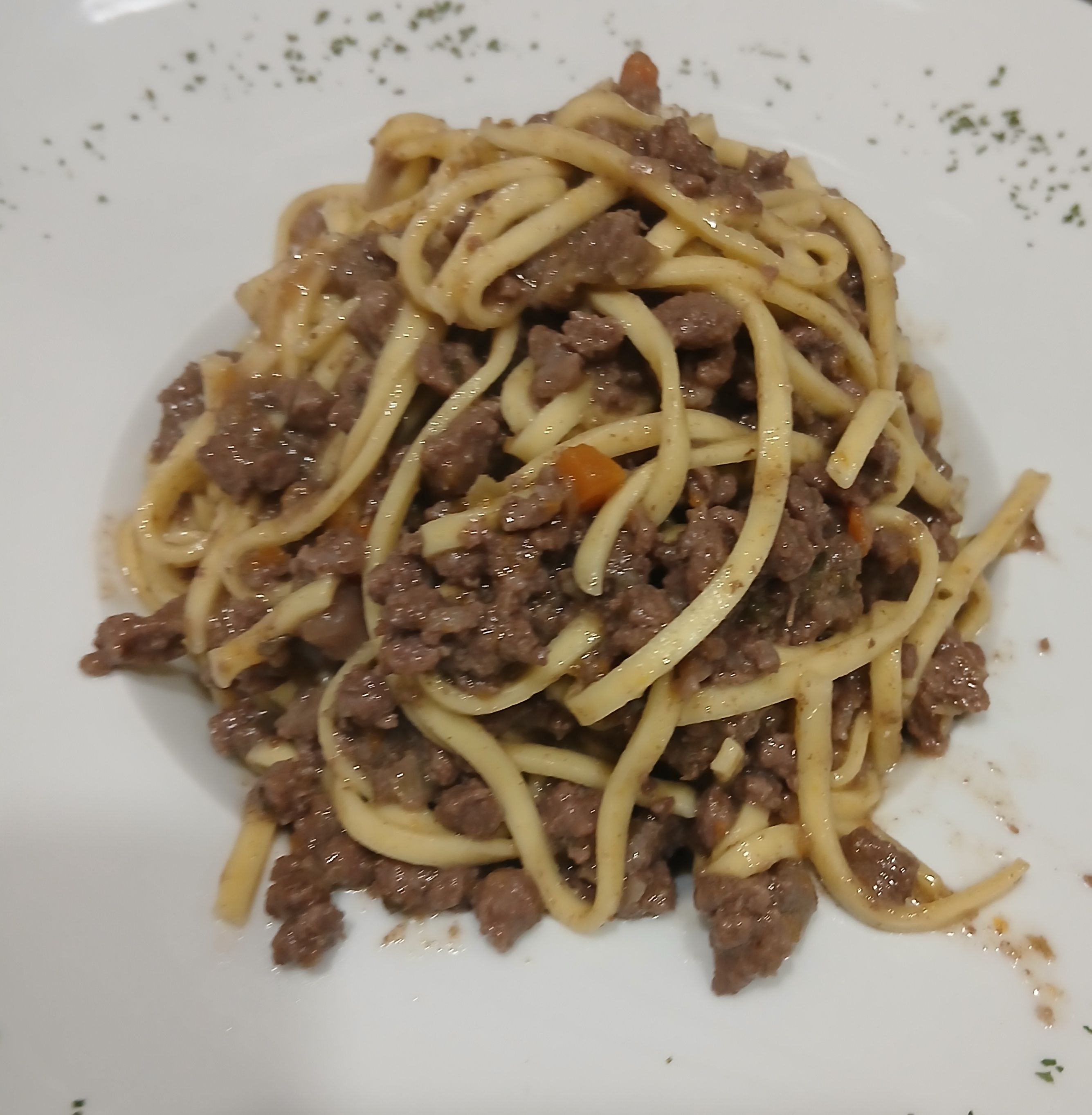 Tagliolini Al Ragù Bianco Di Cinghiale