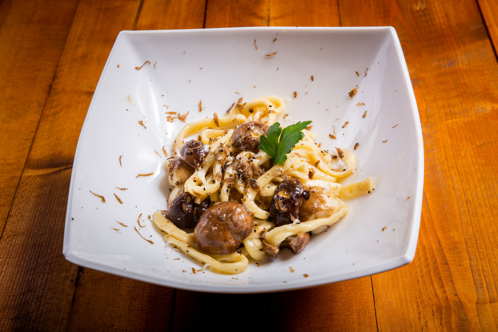 Fettuccina Porcini E Tartufo