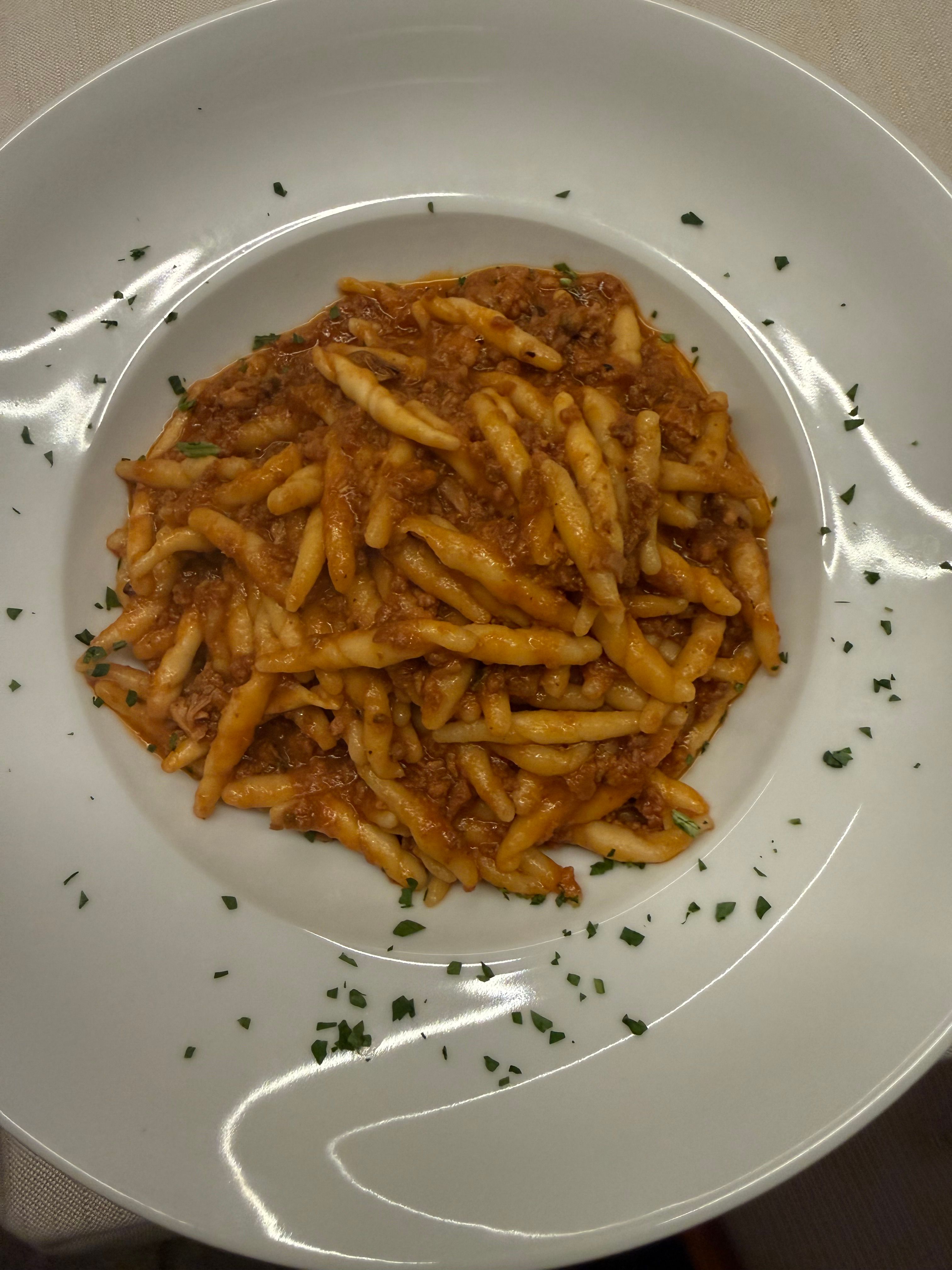 Fusilli Al Ragù Di Manzo
