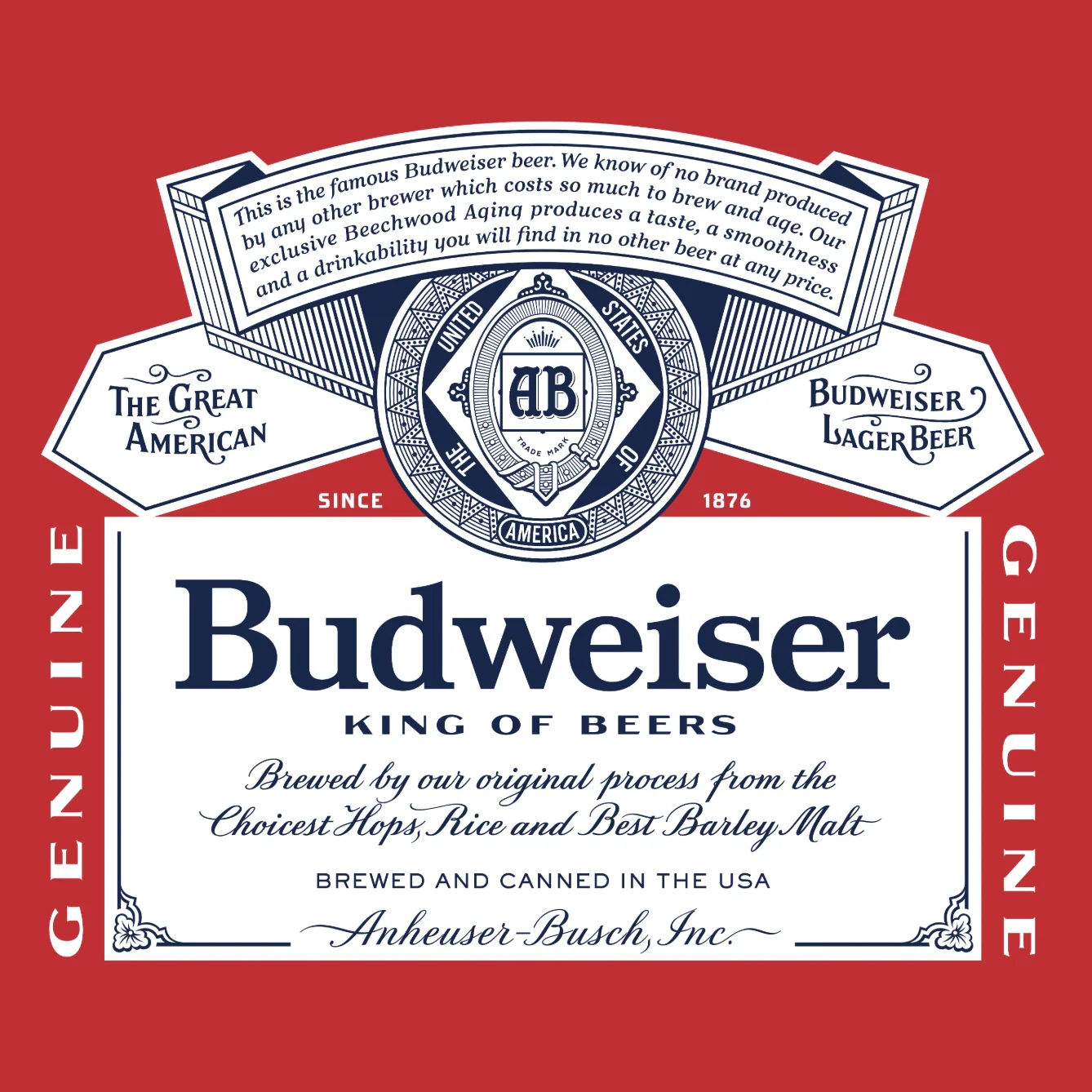 🇺🇸  Budweiser Lager Media