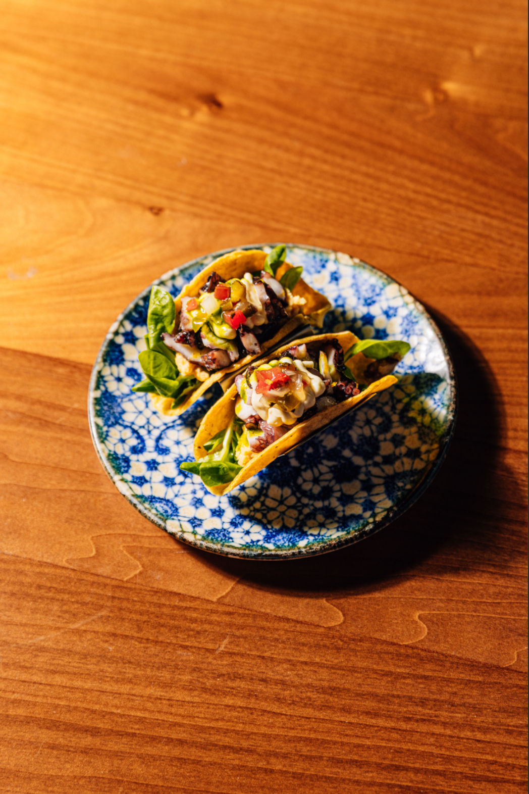 Tacos Polpo* E Hummus (2 Pz)