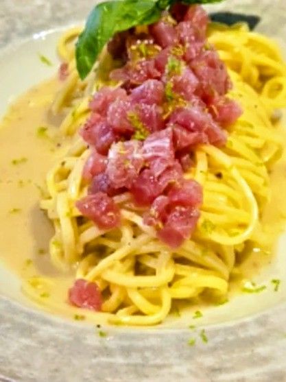 Tagliatella Tartare Di Tonno E Lime