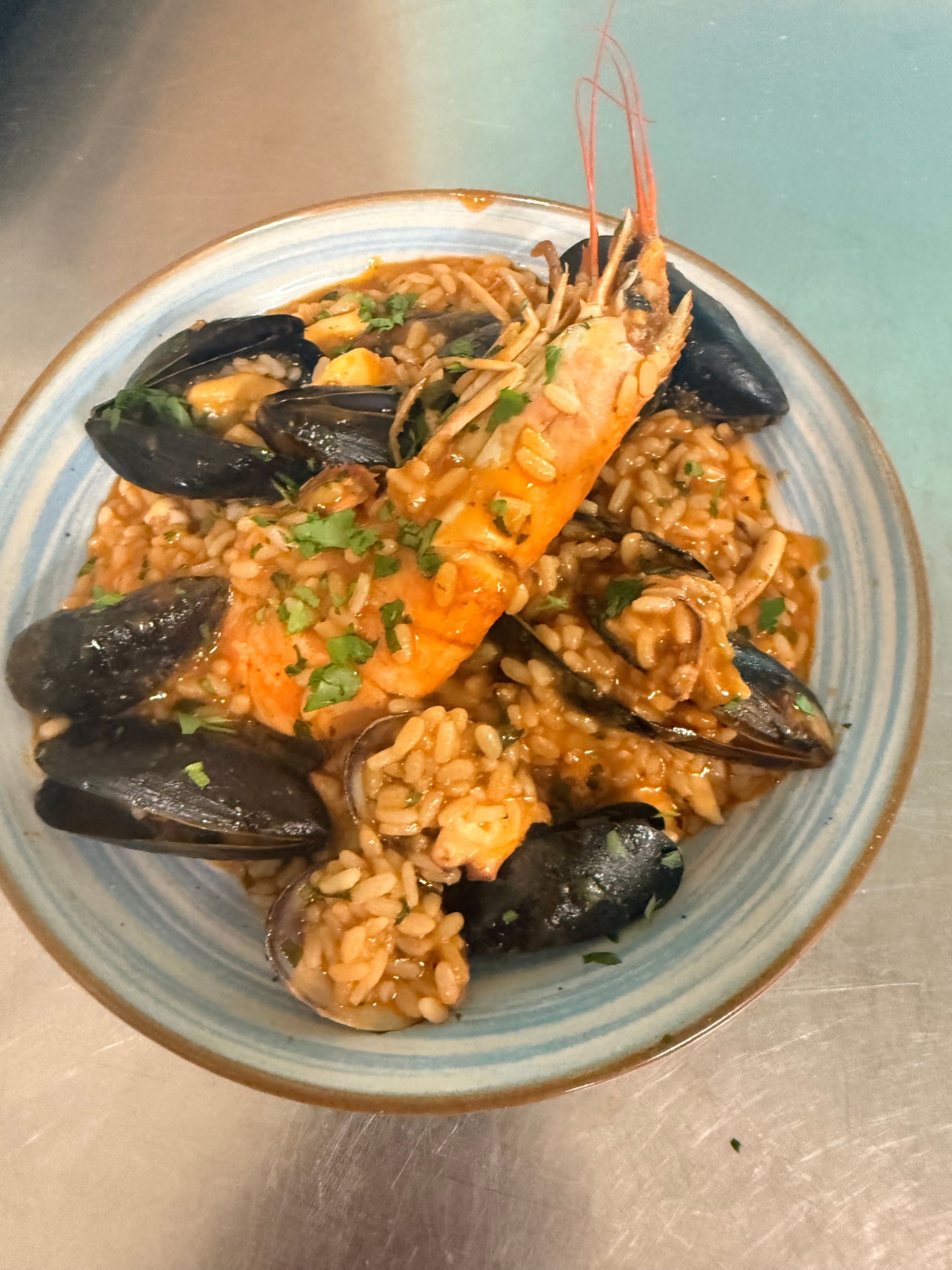 Risotto Alla Pescatora