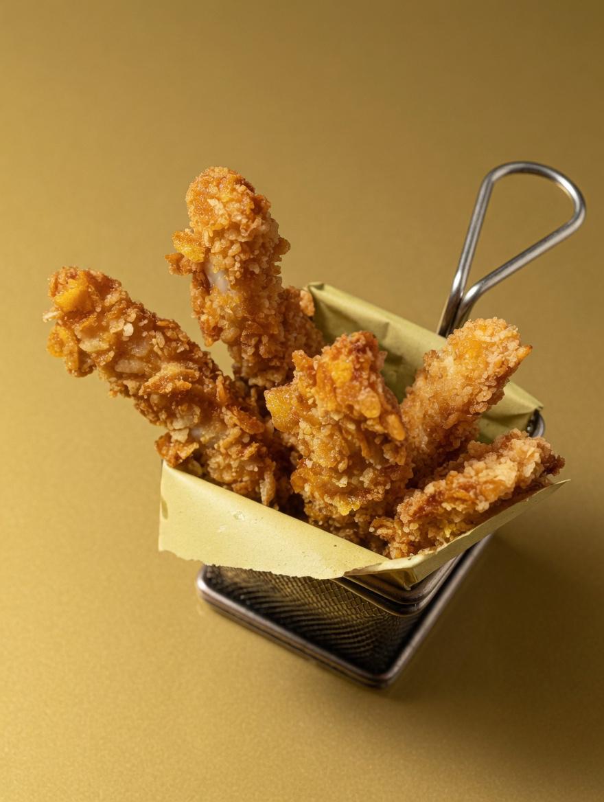 Sfilacci Di Pollo Croccanti