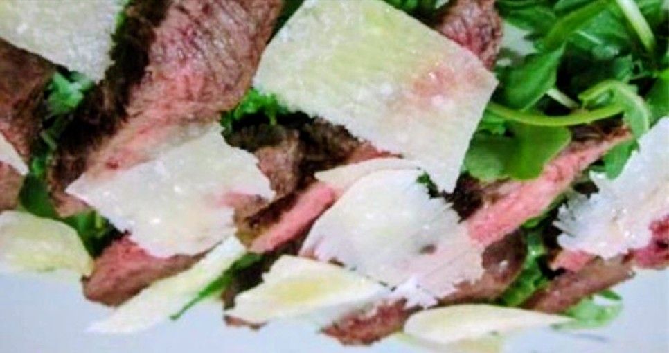 ⭐tagliata Argentina Con Rucola E Grana  E Pomodorini