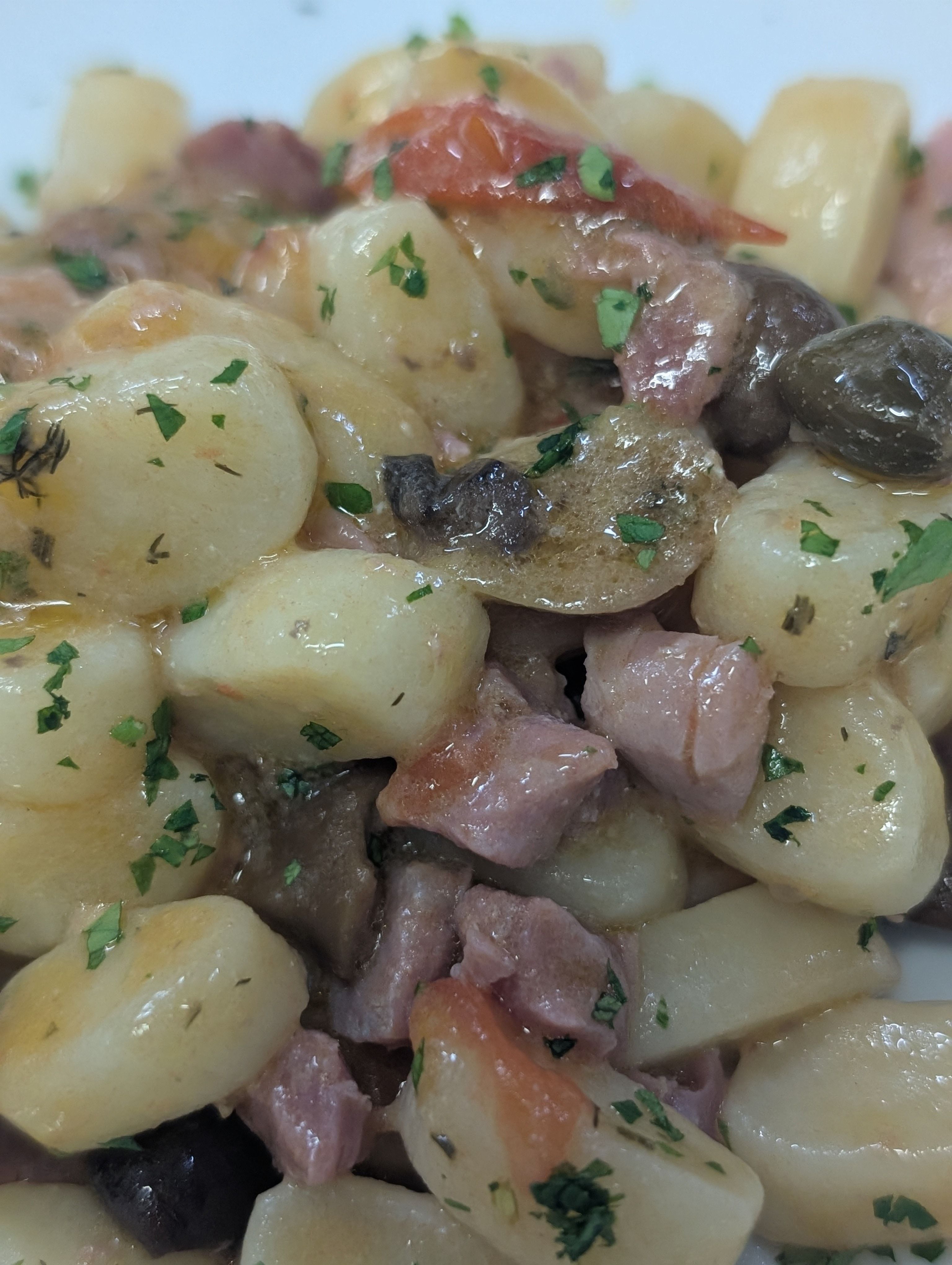 ⭐gnocco Tonno Rosso , Olive E Capperi