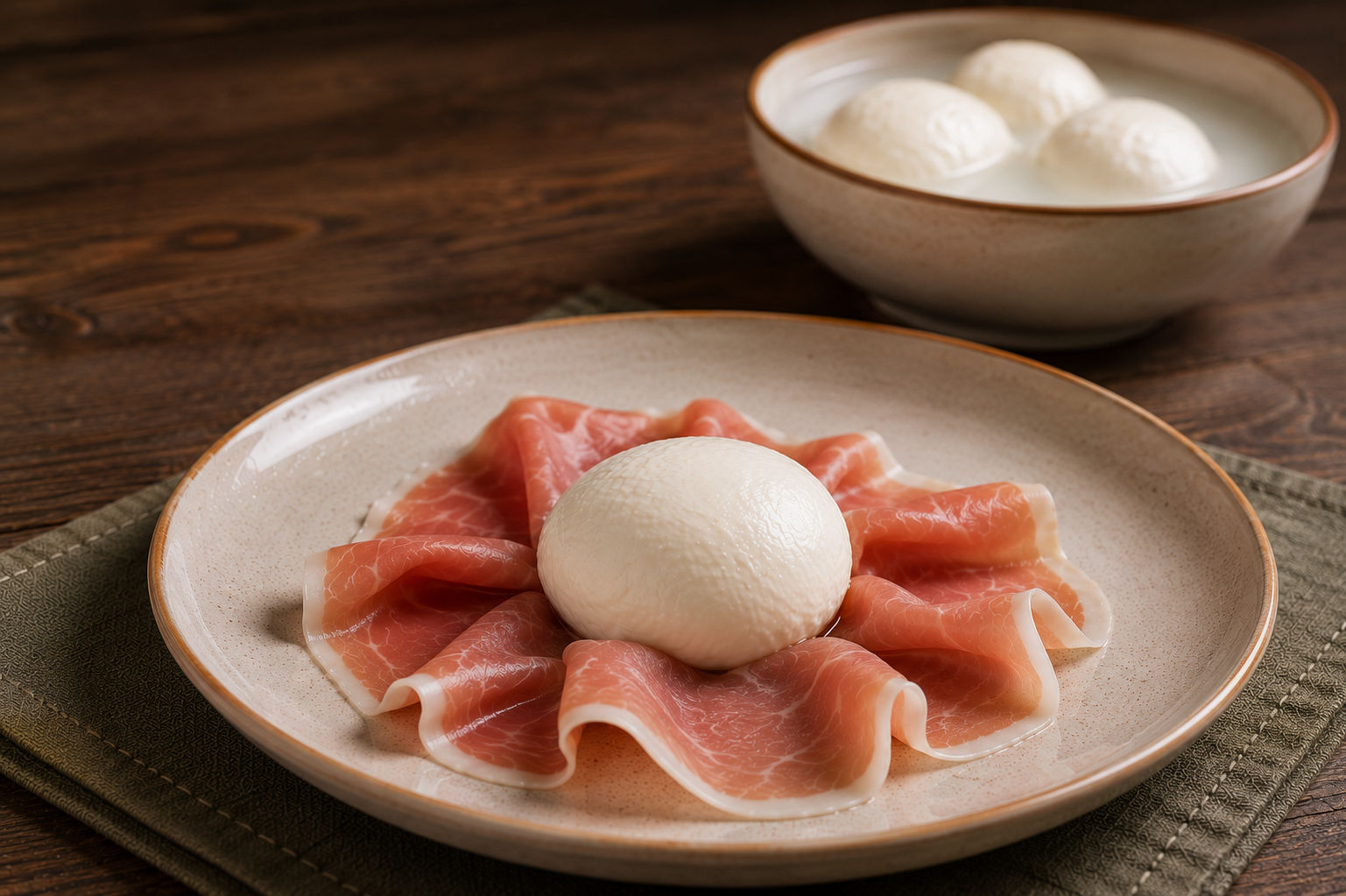Prosciutto E Mozzarella Di Bufala