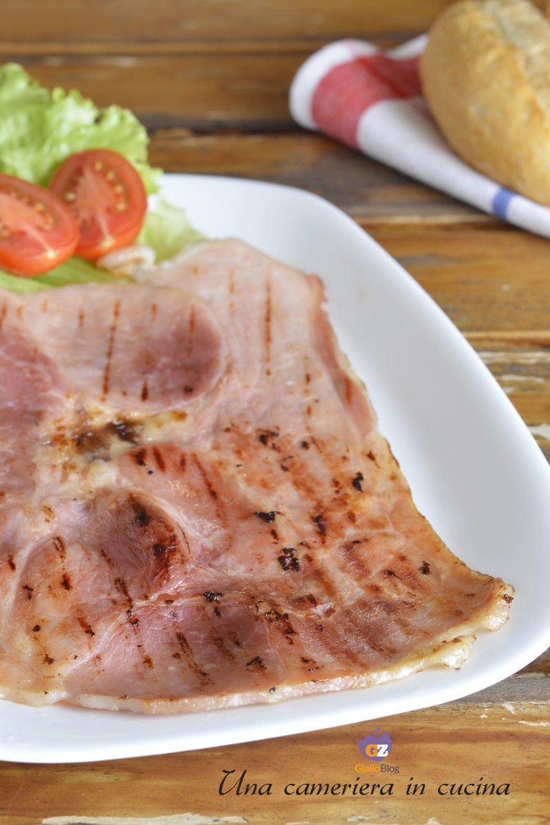 Prosciutto scottato