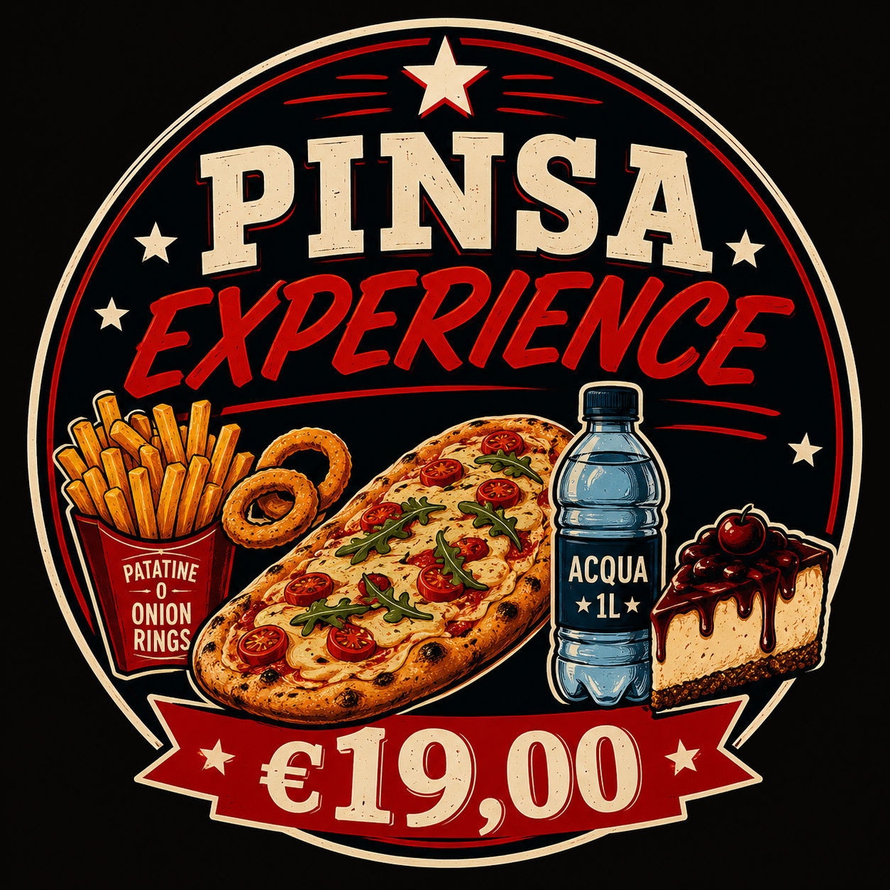 🍕 Combo Pinsa Experience