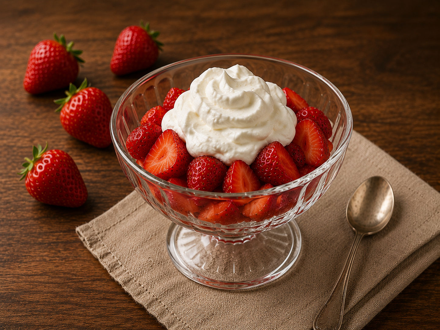 Fragole Con Panna