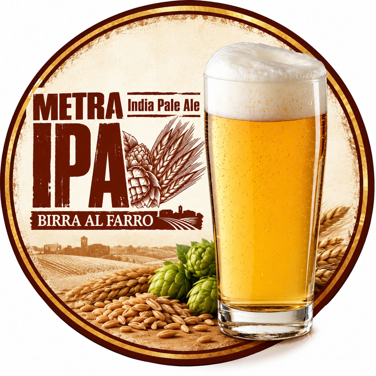 BIRRA IPA TOSCANA - PETROGNOLA  alla spina