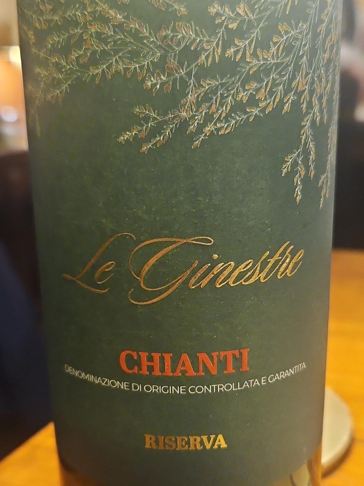 Chianti Riserva Le Ginestre