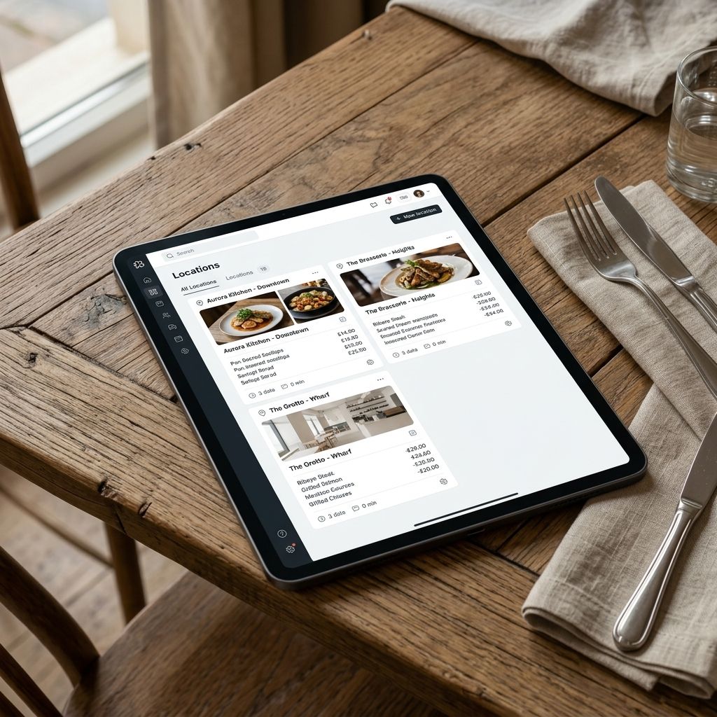 How to Manage Menus Across Multiple Restaurant Locations Without the Chaos
