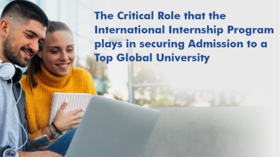 International Internship Program - Secure Admission to a Top Global University