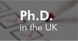 PhD in UK