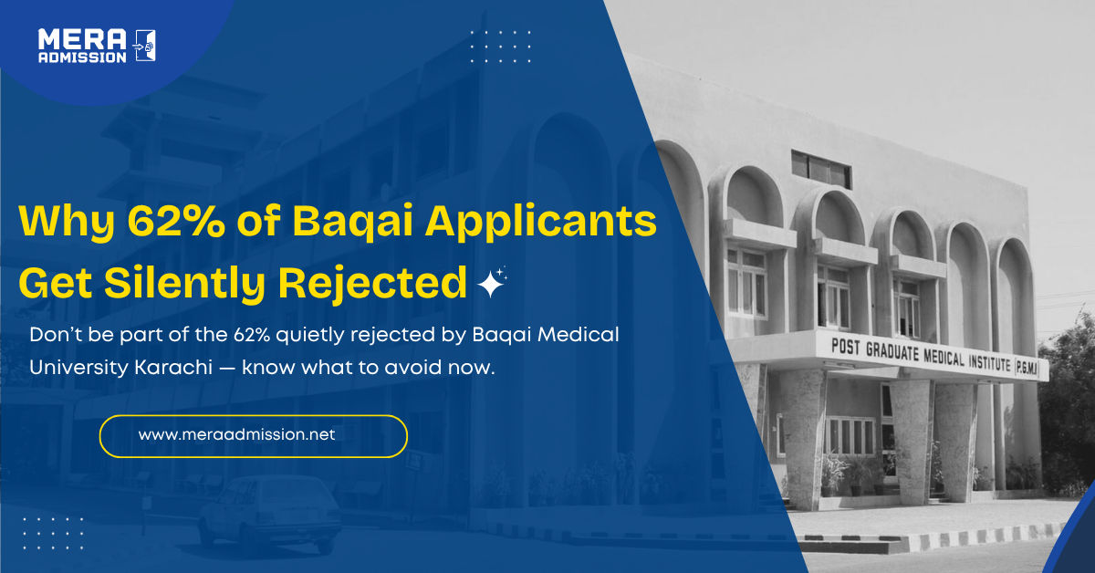 Baqai Medical University Karachi Admission Guide 2025 Banner – BS Programs, Fee & Eligibility