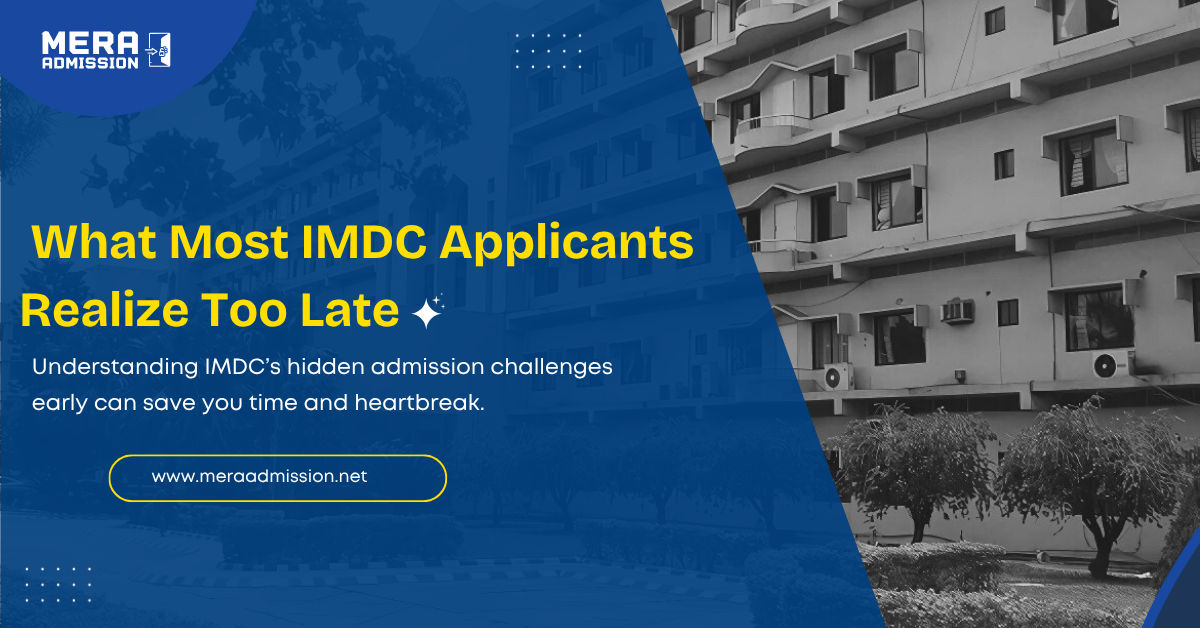 IMDC Islamabad Admission Guide 2025 Banner – BS Programs, Fee, Eligibility & Merit