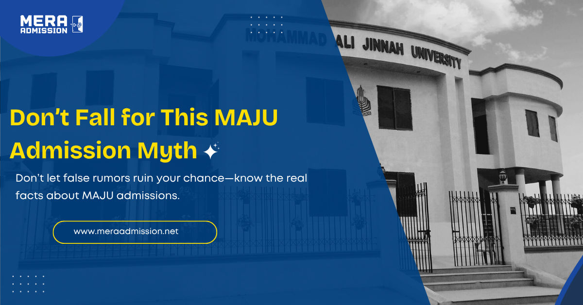 Mohammad Ali Jinnah University Karachi Admission Guide 2025 Banner – BS Programs & Fee Info