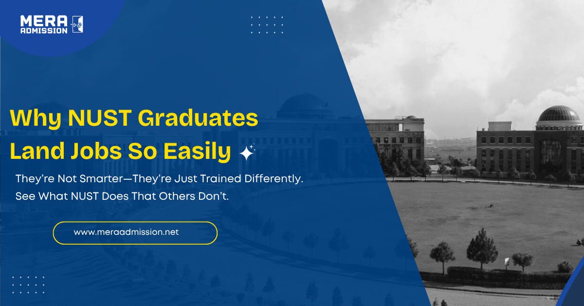 NUST University Islamabad Admission Guide 2025 Banner – BS Programs, Fee & Merit Details