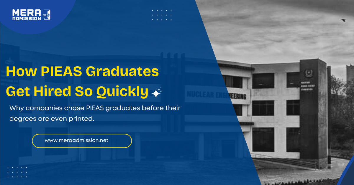 PIEAS Islamabad Admission Guide 2025 Banner – BS Programs, Fee Structure&Merit Info