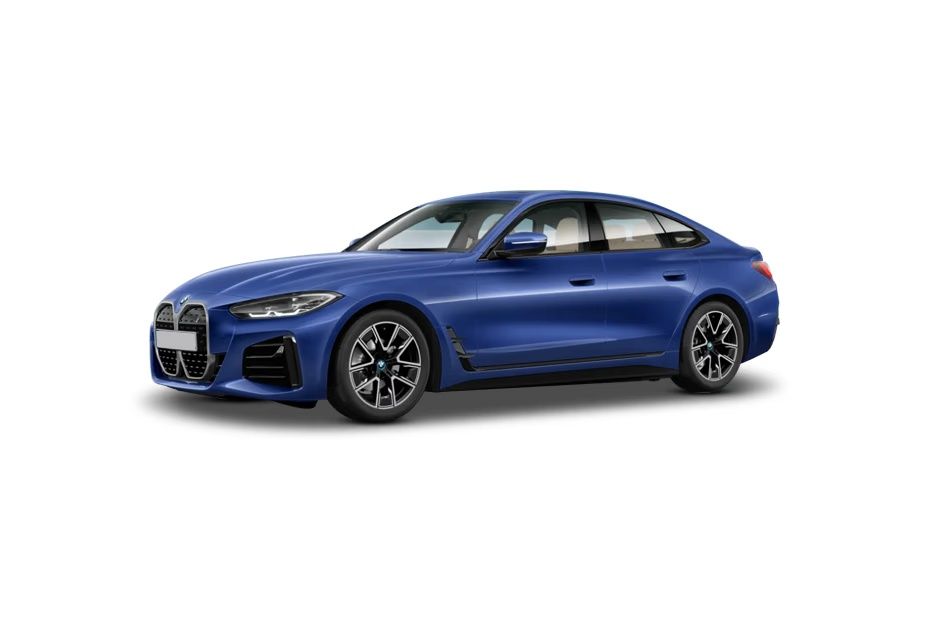 Bmw I4 in Portimao Blue metallic