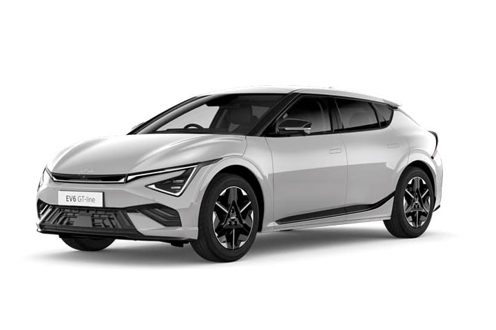 KIA EV6 in Wolf Grey